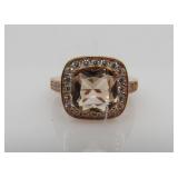 4.10 ct Morganite Ring