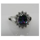 2.20 ct Mystic Topaz Ring