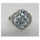 Blue Topaz Ring