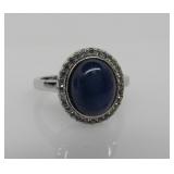 2.15 ct Cabochon Star Sapphire Ring