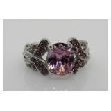 2.5 ct Pink Sapphire Ring