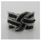 Silver Tanzanite Ring