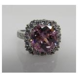 4.50 ct Pink Topaz Ring