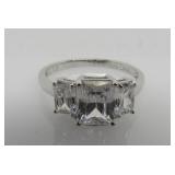 3.50 ct White Topaz Ring