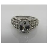 3.55 ct Golconda Diamond Topaz Ring