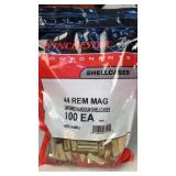 (100) Winchester 44 Rem Mag shellcases