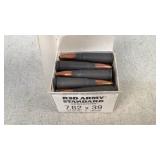 (20) Red Army Standard 7.62x39 ammunition