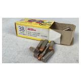 25) Western 38 Special ammunition