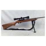 Ruger 10/22 with scope, bipod, sling