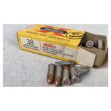(24) Western 38 Smith & Wesson ammunition