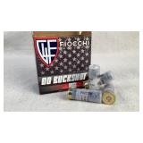 (25) Fiocchi 00 Buckshot 12 Gauge ammunition
