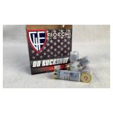(25) Fiocchi 00 Buckshot 12 Gauge ammunition