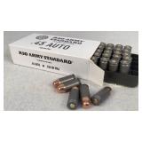 (50) Red Army Standard .45 Auto ammunition