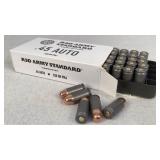 (50) Red Army Standard .45 Auto ammunition