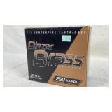 (250) Blazer Brass 40 S&W ammunition