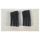 (2 times the bid)20 RD Ruger Mini-14 Magazines