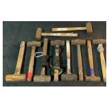 (10) Assorted Hammers