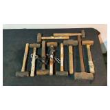 (10) Assorted Hammers