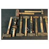 (10) Assorted Hammers