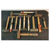 (12) Assorted Hammers