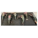 (6) Metabo 6" Angle Grinders