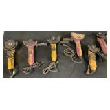 (6) DeWalt 6" Angle Grinders