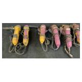 (6) DeWalt 6" Angle Grinders