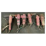(6) Milwaukee 6" Angle Grinders