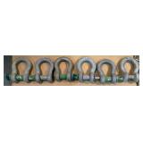 (6) 12 Ton Shackles