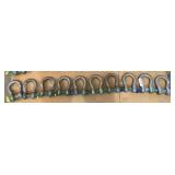 (10) 4 3/4 Ton Shackles
