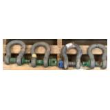 (4) 17 Ton Shackles