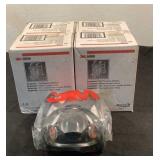 (4) 3M Full Facepiece Respirator 6800