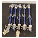 (5) Reliance 14" Safety Beam Clamps