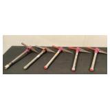 (5) Ridgid Pipe Reamers