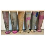 (6) Texas Pneumatic 6" Air Blowers