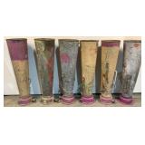 (6) Texas Pneumatic 6" Air Blowers