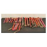 (25) Ridgid Strap Wrenches