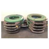 (8) Greenlee Fish Tape Reels