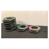 (8) Greenlee Fish Tape Reels