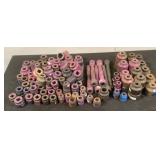 Approx (113) Assorted Sockets And Extension
