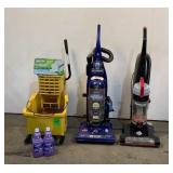 Vacuums & Mop Bucket