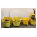 (4) Mop Buckets