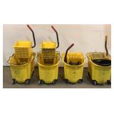(4) Mop Buckets