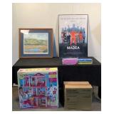 Barbie Dreamhouse, Framed Art, Etc.
