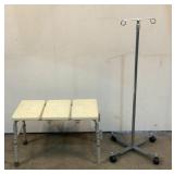 Rolling IV Stand & Adjustable Shower Ben