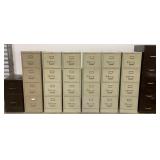 (8) Filing Cabinets