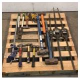 (14) Assorted Hammers & Hand Tools
