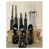Speaker Stands And Outdoor Lighting