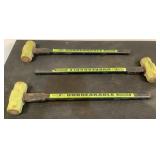 (3) Wilton 12 lb Sledge Hammers
