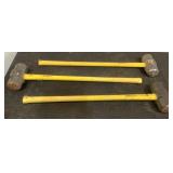 (3) Truper 16 lb Sledge Hammers